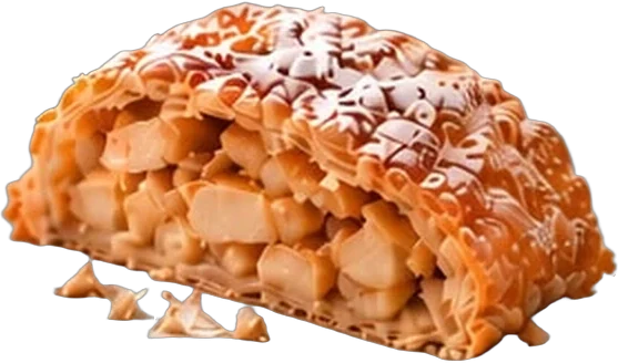 Apfelstrudel mit Staubzucker